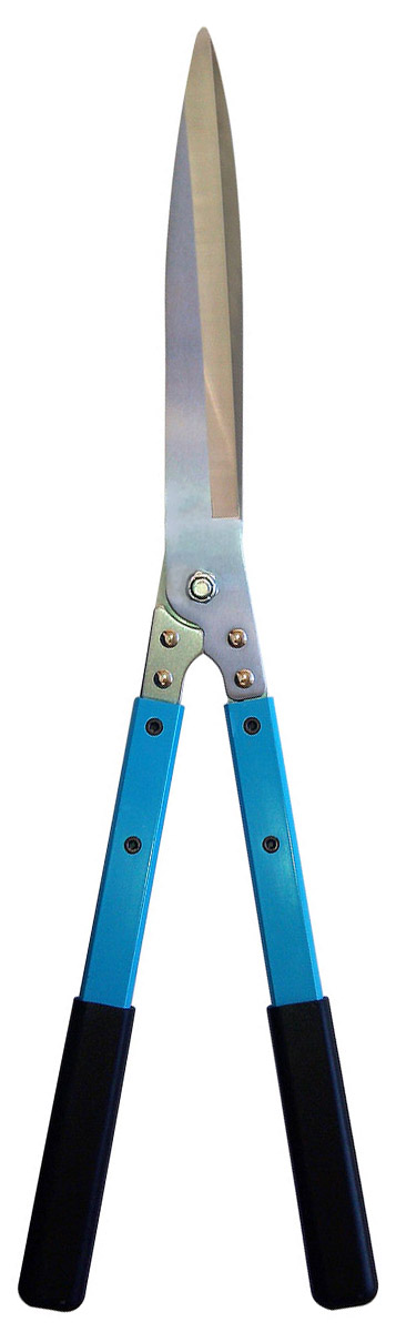 Zenport Hedge Shear HS710 Forged Blades, 11.25-Inch Aluminum Handle, 8.75-Inch Straight Blade