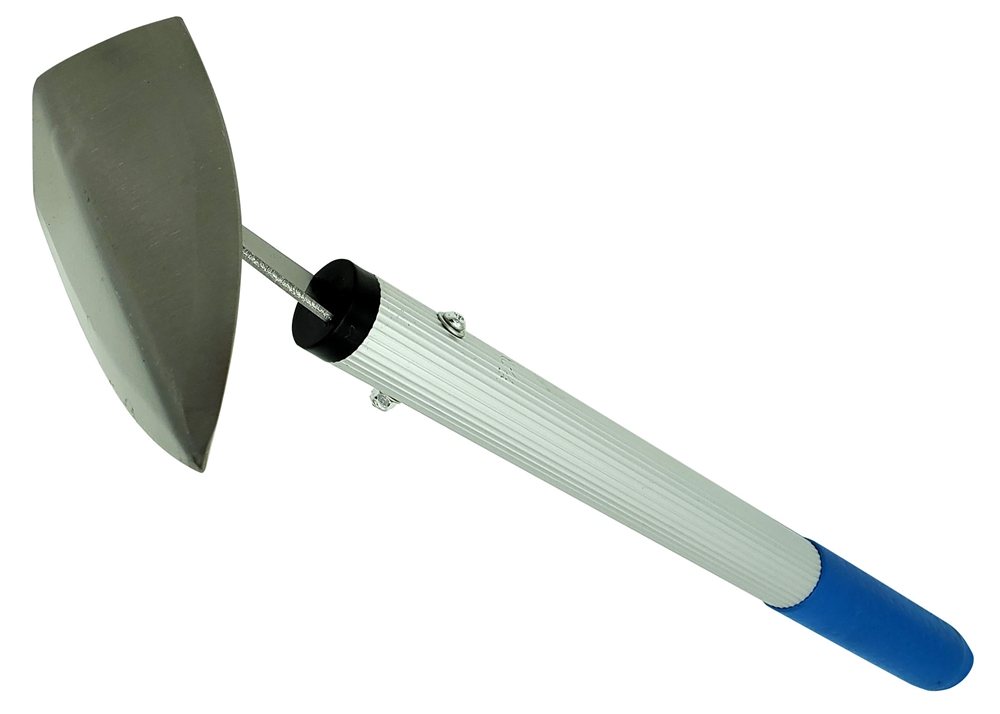Zenport JZ0009 Triangle Hoe - 12-Inch Handle for Precise and Efficient Weeding and Cultivating
