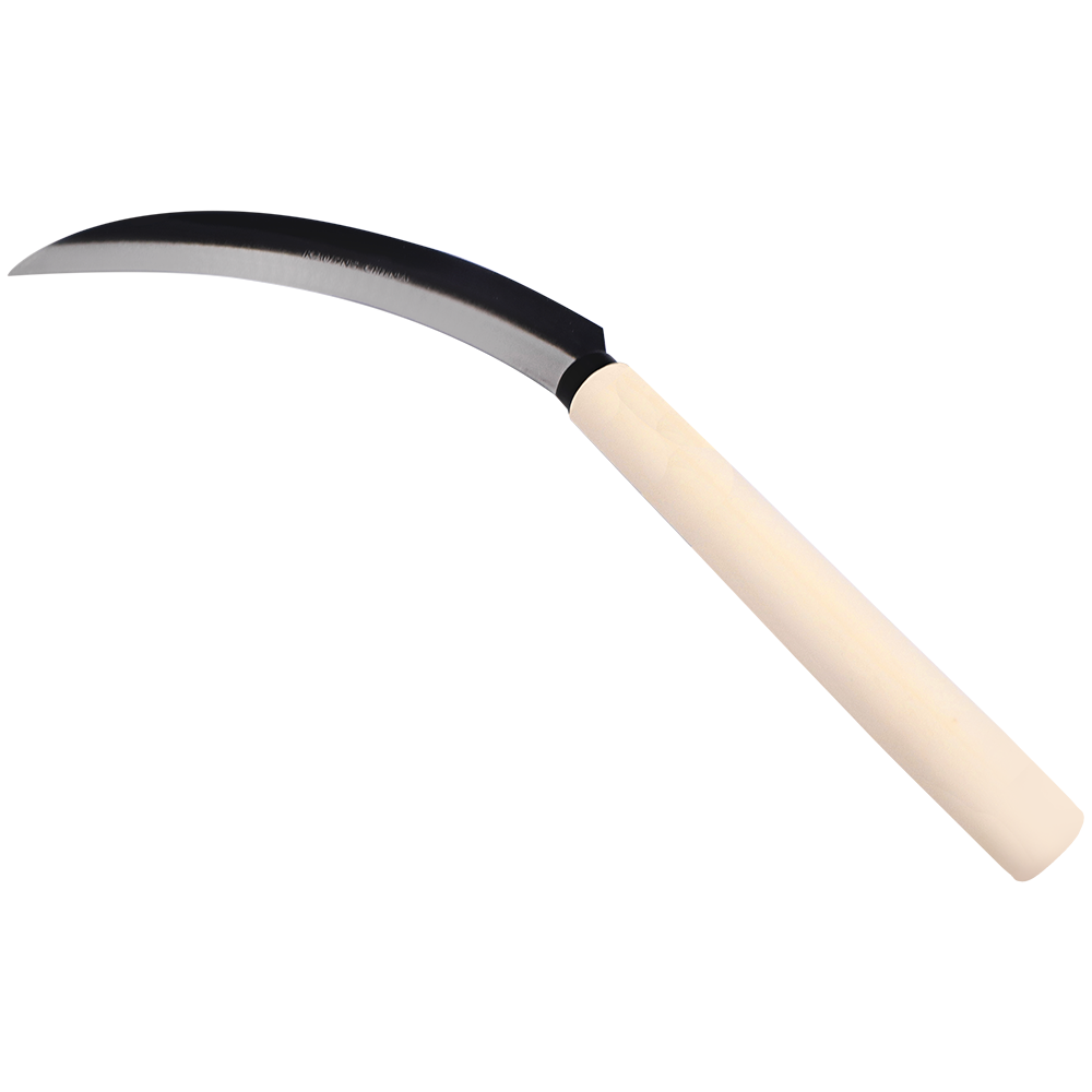 Zenport Sickle K205NS Harvest Knife Weeding, Berry, Lavender, Vegetable, Landscape, Wood Handle, Straight Edge, 6.5-Inch Blade (image for) Zenport Sickle K205NS Harvest Knife Weeding, Berry, Lavender, Vegetable, Landscape, Wood Handle, Straight Edge, 6.5-Inch Blade