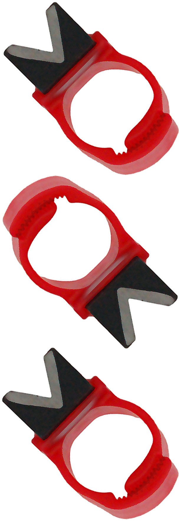 Zenport Finger Knife RK-112-10PK V Shaped Blade, Adjustable Finger Size, for Harvest, BAG OF 10