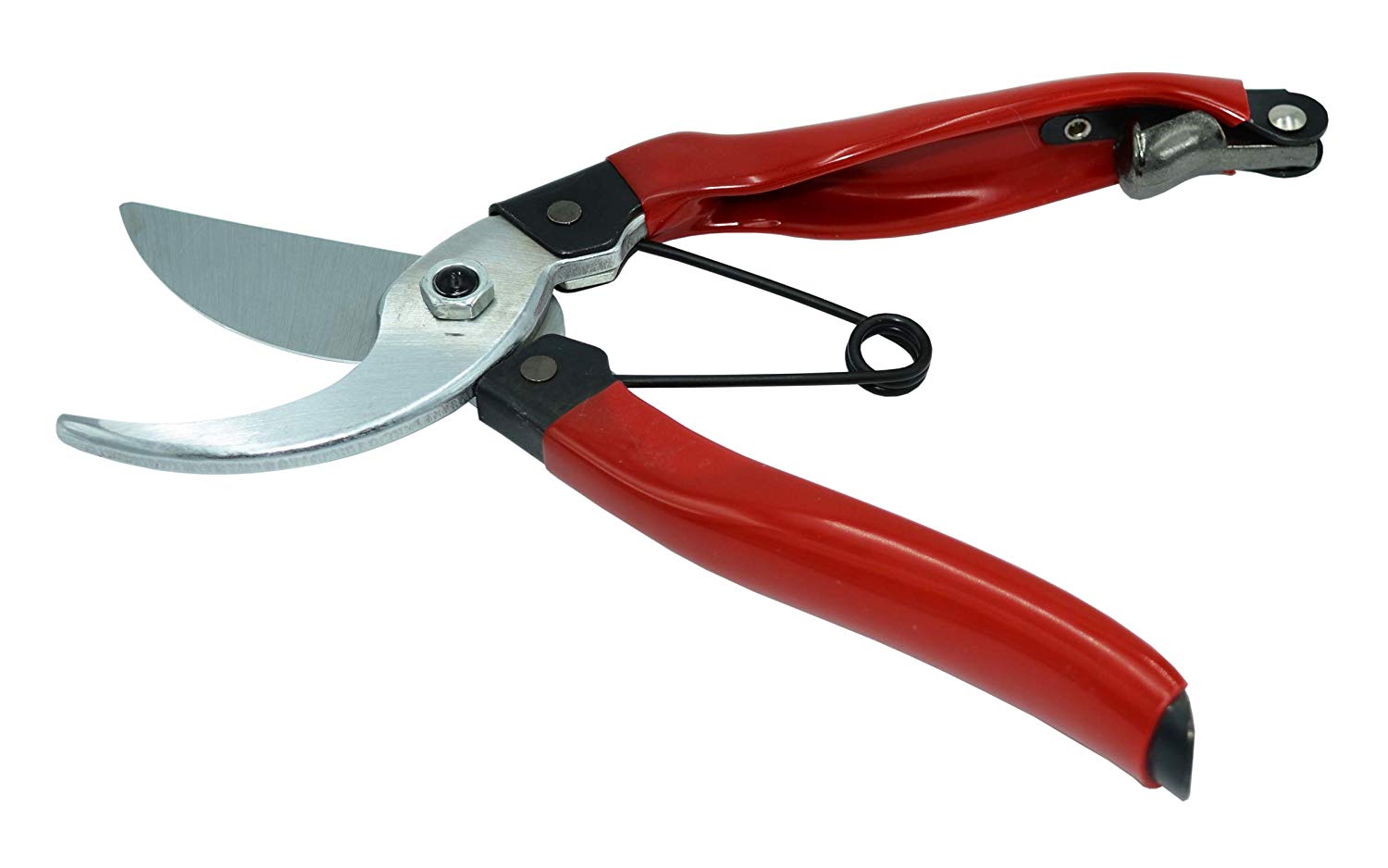 Zenport Z930 Pruner SK5 Japanese Steel, 1-Inch Cut, 8-Inch Long, Red Handle - Click Image to Close