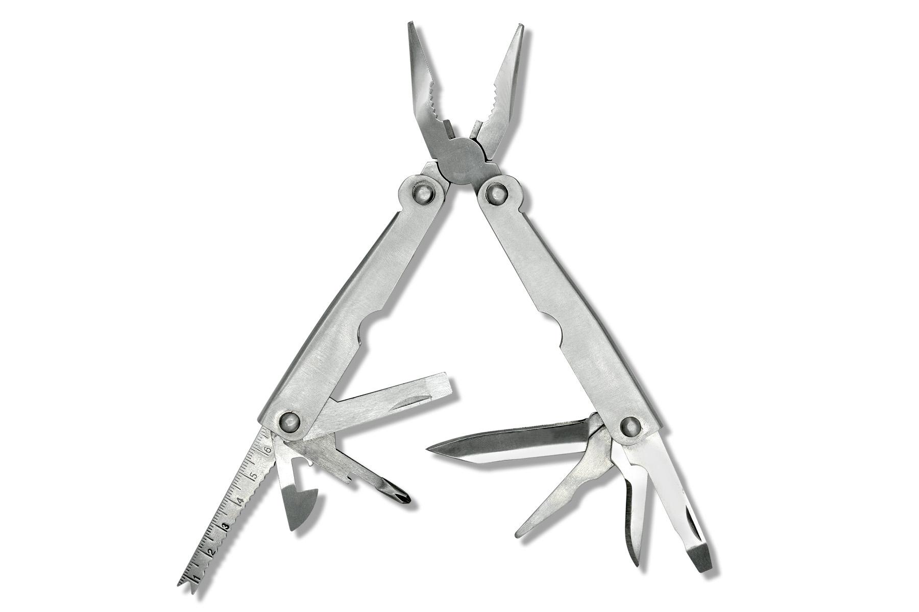 Zenport Multi-Tool 13020 with Nylon Sheath, 4-Inch Closed, 6.25-Inch Open