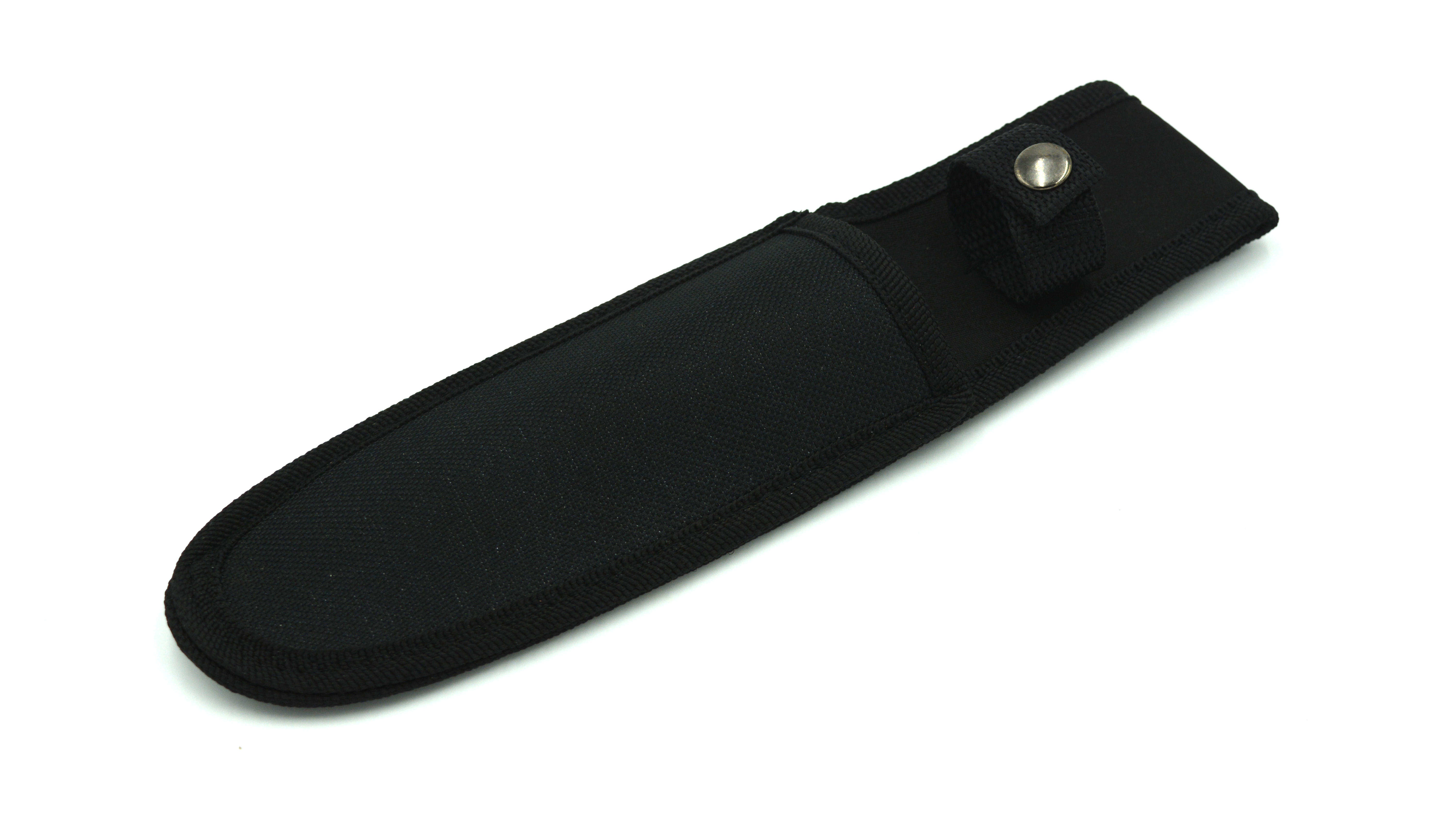 Zenport Couteau de chasse 14032E 5,9 pouces 440 lame en acier inoxydable, dents de scie, crochet en boyau, gaine, 10,6 pouces de