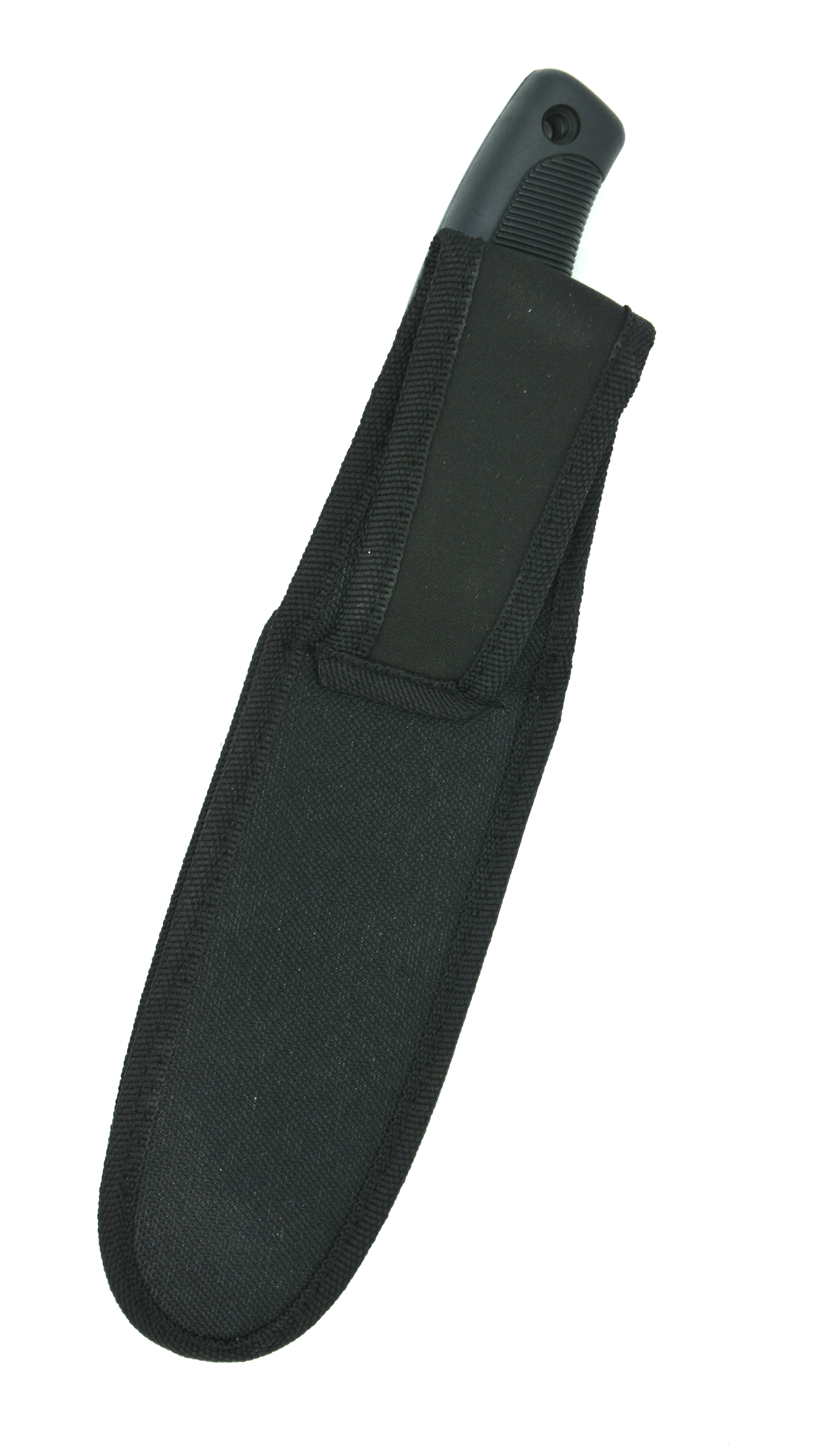 Zenport Couteau de chasse 14032E 5,9 pouces 440 lame en acier inoxydable, dents de scie, crochet en boyau, gaine, 10,6 pouces de