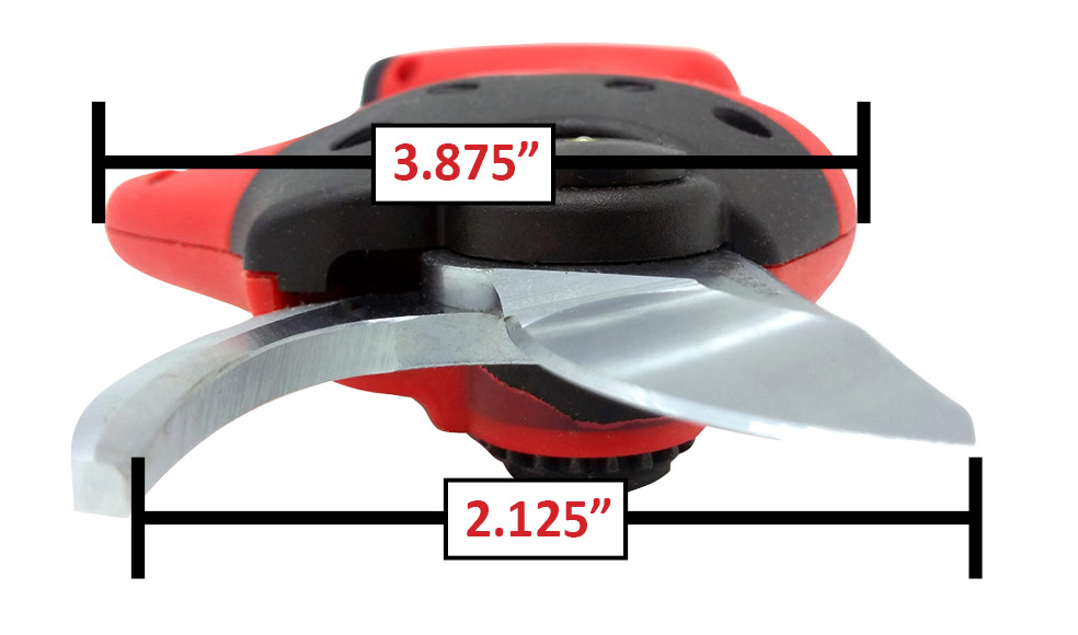 Zenport Cordless Pruner EP108 ePruner Small Battery Powered Electric Pruner, 1-Inch Cut - Click Image to Close