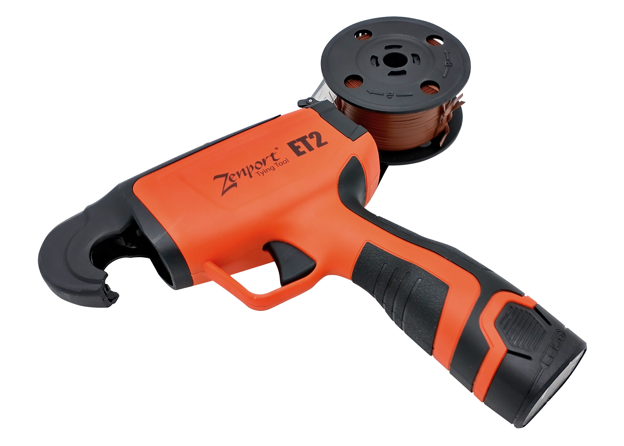 Zenport ET2 Cordless Electric Plant Tying Tool, Battery Powered, Hand-Held, Twist Tie Machine
