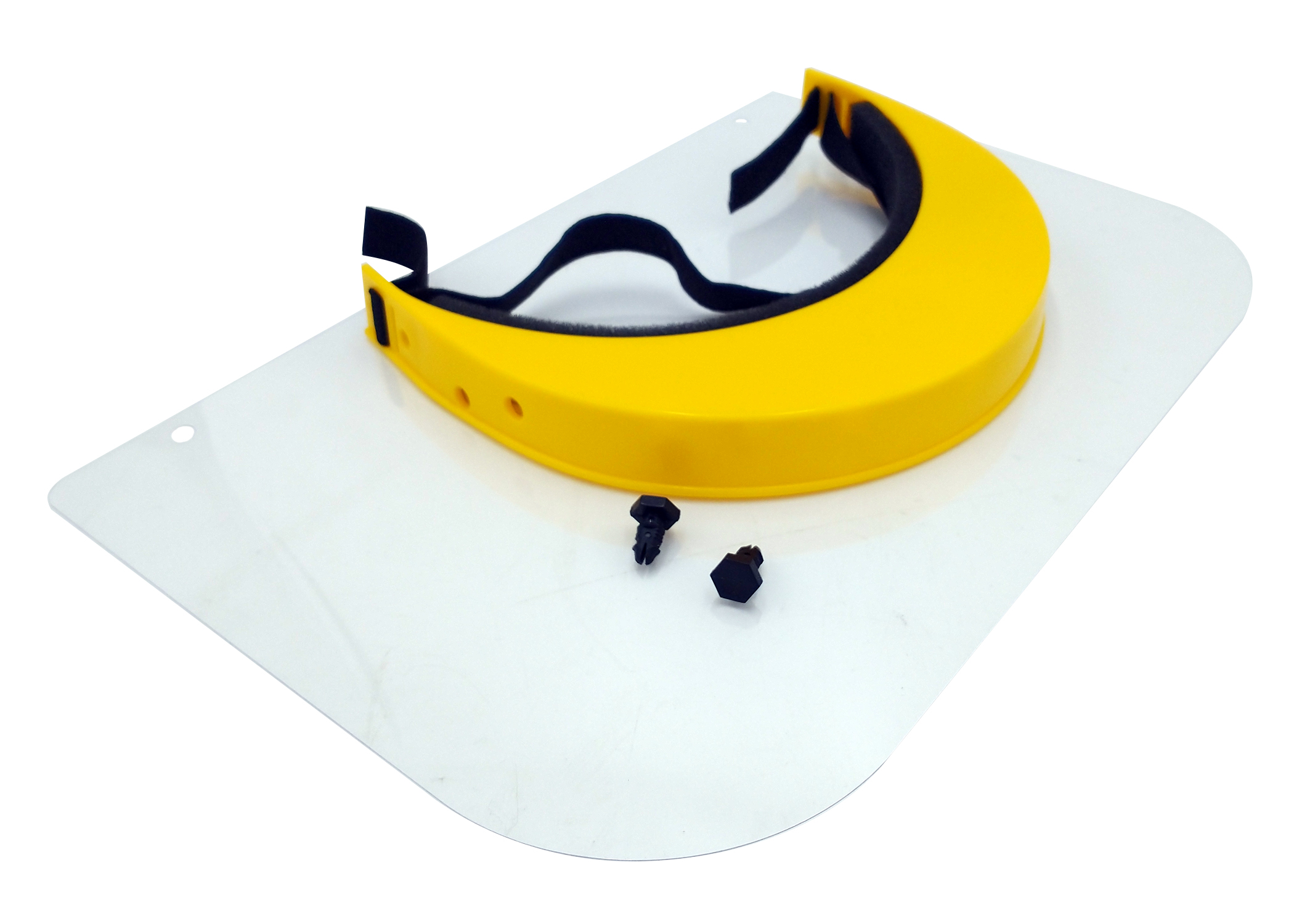 Face Shield FS802 Adjustable Clear Visor Face Shield, Protective Face Wear, Helps With COVID-19 Spread