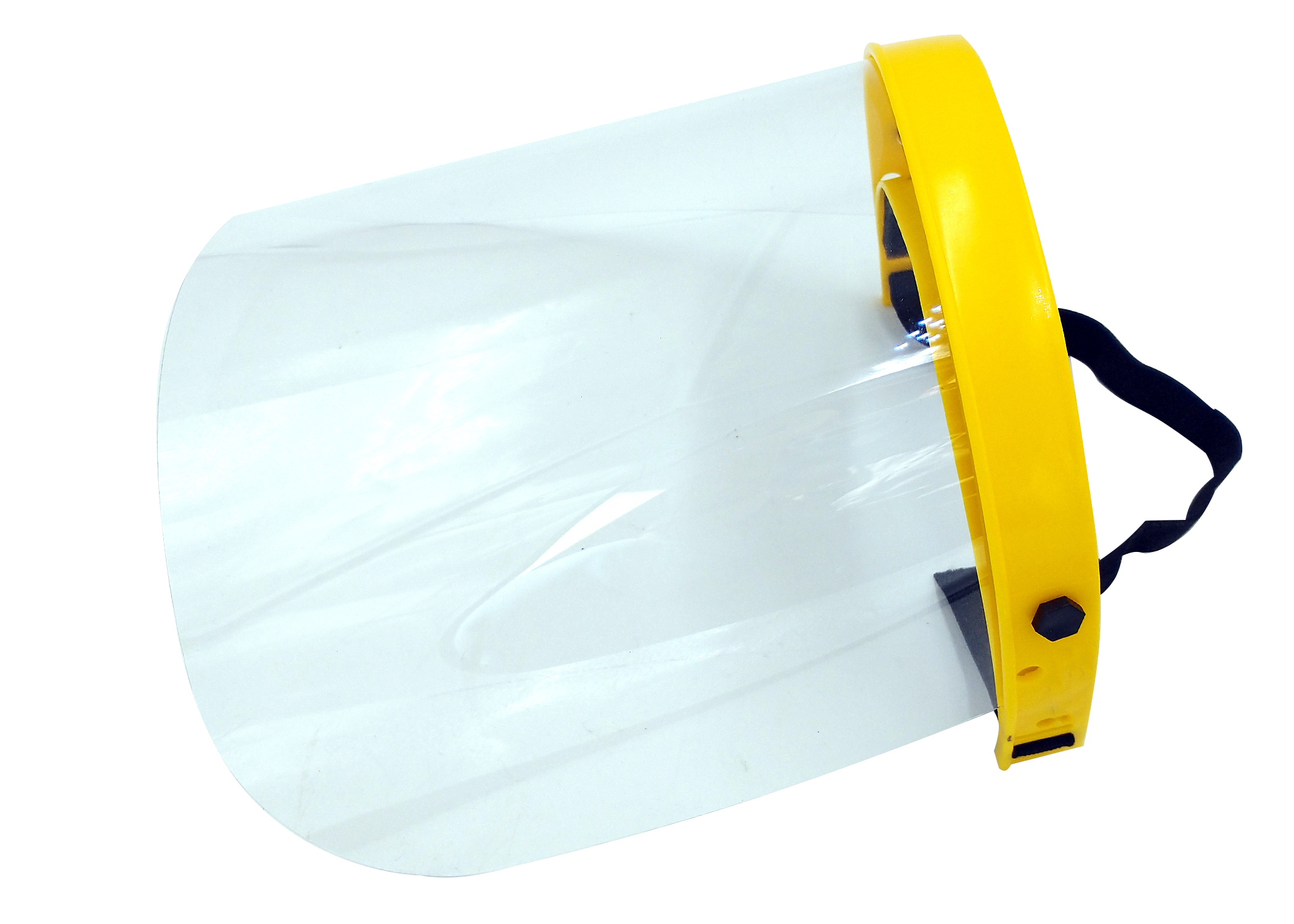 Face Shield FS802 Adjustable Clear Visor Face Shield, Protective Face Wear, Helps With COVID-19 Spread
