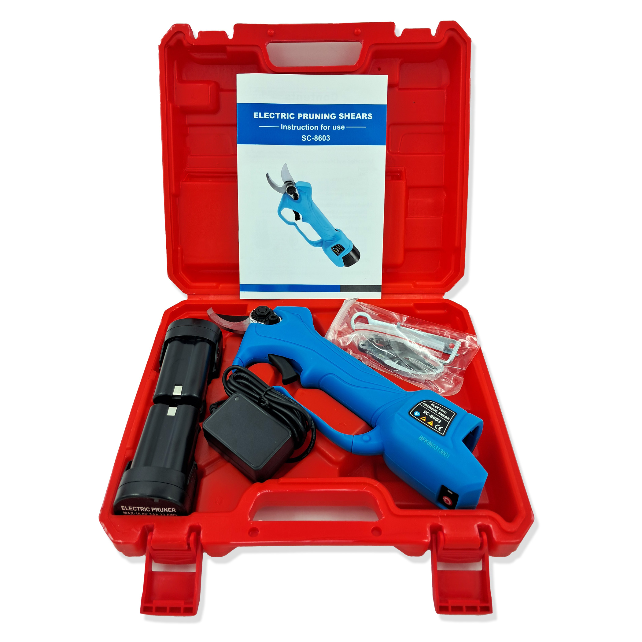 Zenport Cordless Pruner SC8603 ePruner Small Battery Powered Electric Pruner, .75-Inch Cut