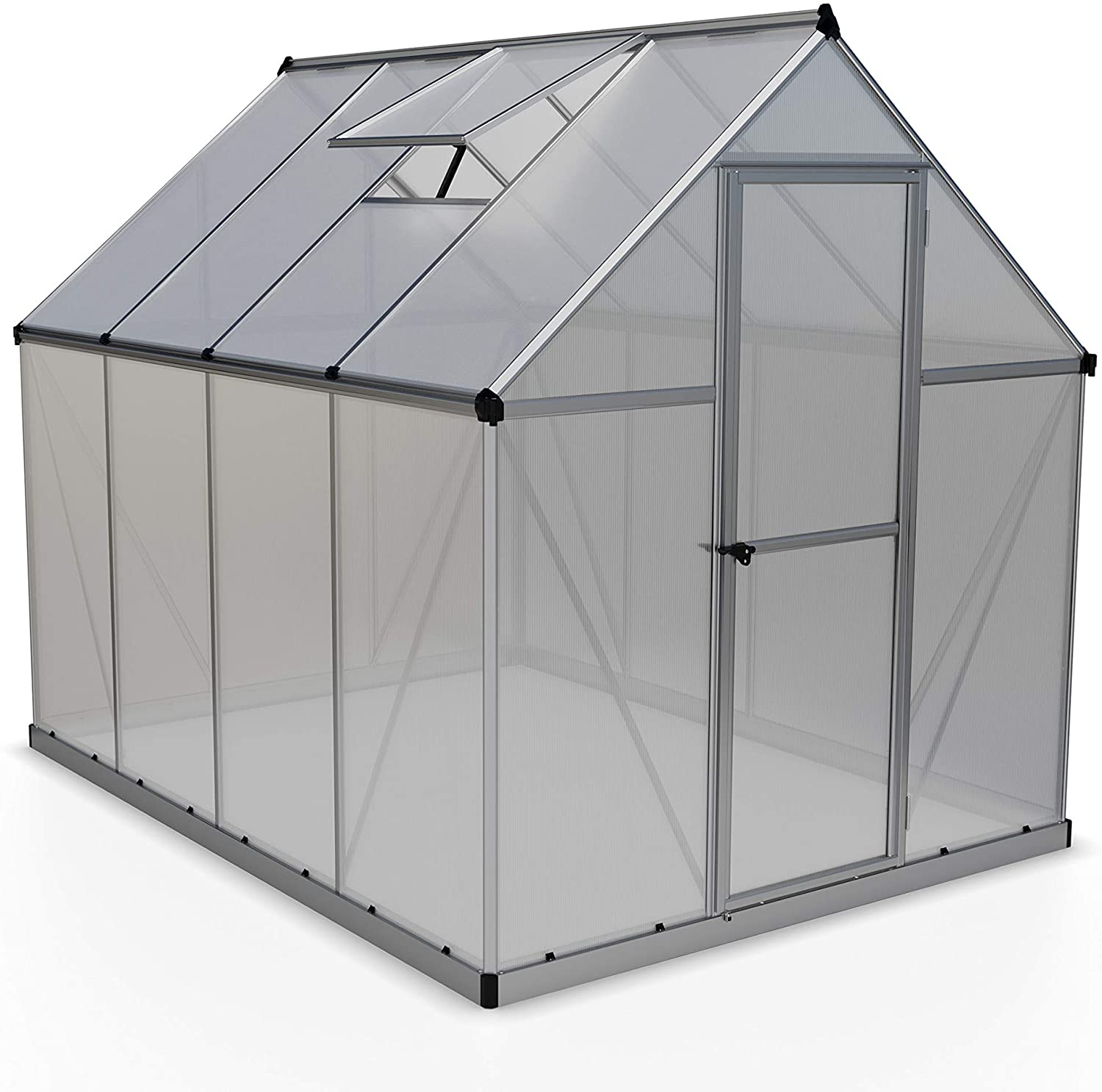 Zenport Walk-In Greenhouse SH7901 (L) 103 x (W) 78 x (H) 81 inch Aluminum Frame