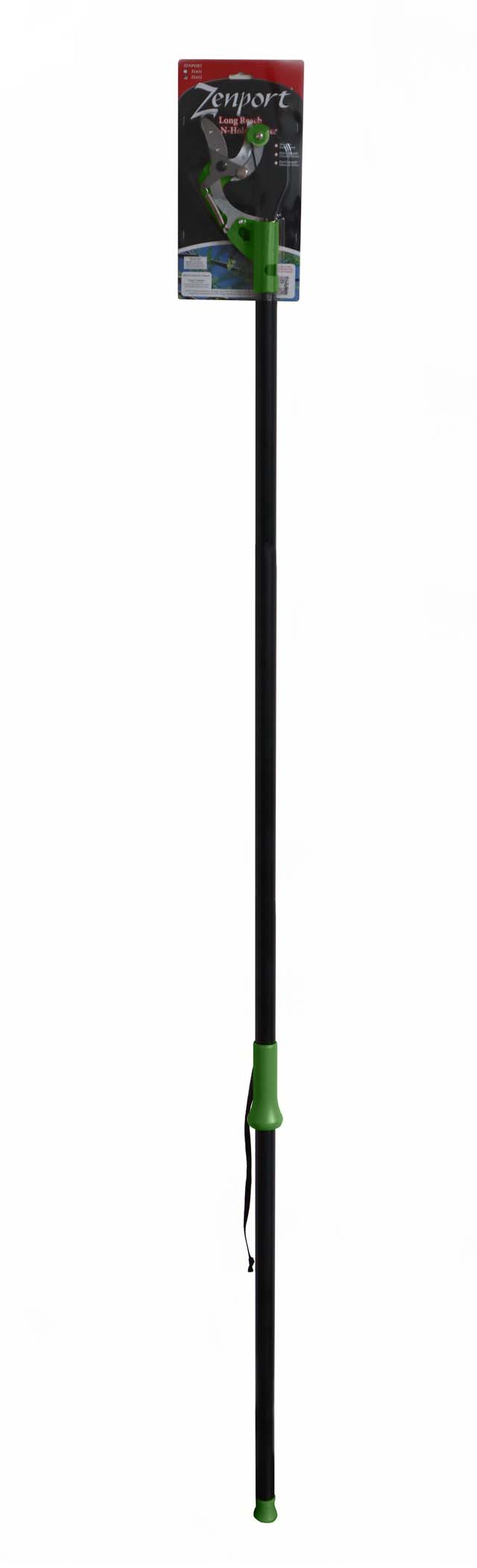 Zenport Pole Pruner ZL632 90-Inch Long Reach, Pump-Action, Draw-Cord, Cut-N-Hold, For Pruning Fruit Trees