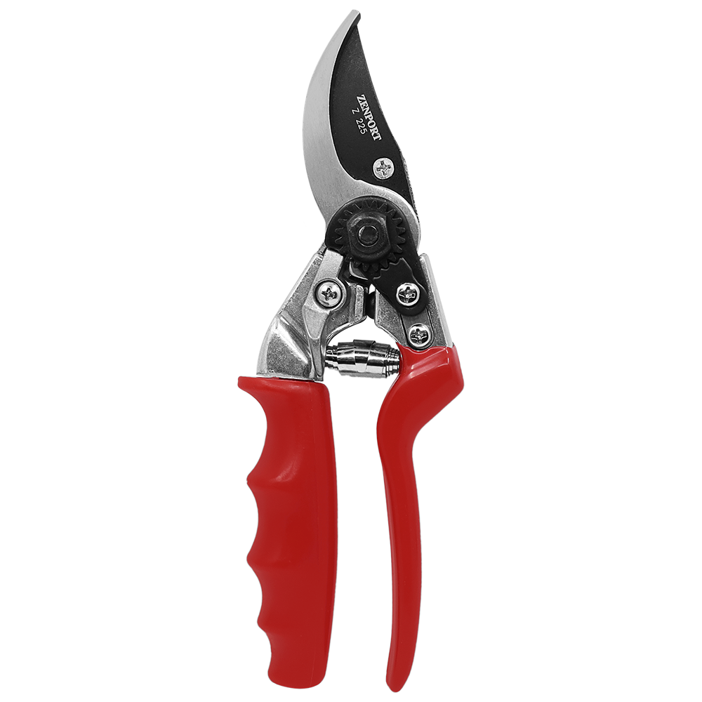 (image for) Zenport Z225 Pruner Heavy Duty Rotating Handle Crew, Die Cast Aluminum Handles, 1-Inch Cut, 8.5-Inch Long