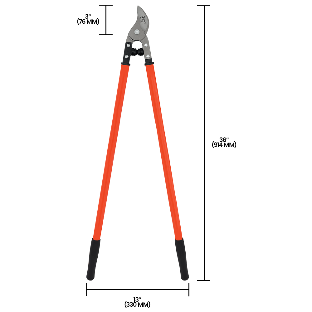 (image for) Zenport Lopper MV190 Professional Orchard and Landscape Tree Lopper, 2-Inch Cut, 36-Inch Long (P160-90)