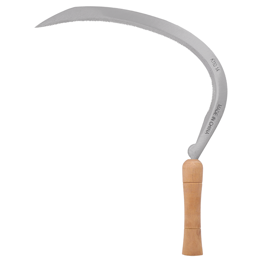 Zenport Scythe K110 14-Inch Harvest/Landscape Scythe, Serrated, Curved, 14-Inch Blade (image for) Zenport Scythe K110 14-Inch Harvest/Landscape Scythe, Serrated, Curved, 14-Inch Blade