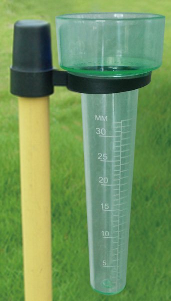 Zenport Garden Rain Gauge GA521 Includes Measuring Tube, Funnel, Bracket (image for) Zenport Garden Rain Gauge GA521 Includes Measuring Tube, Funnel, Bracket