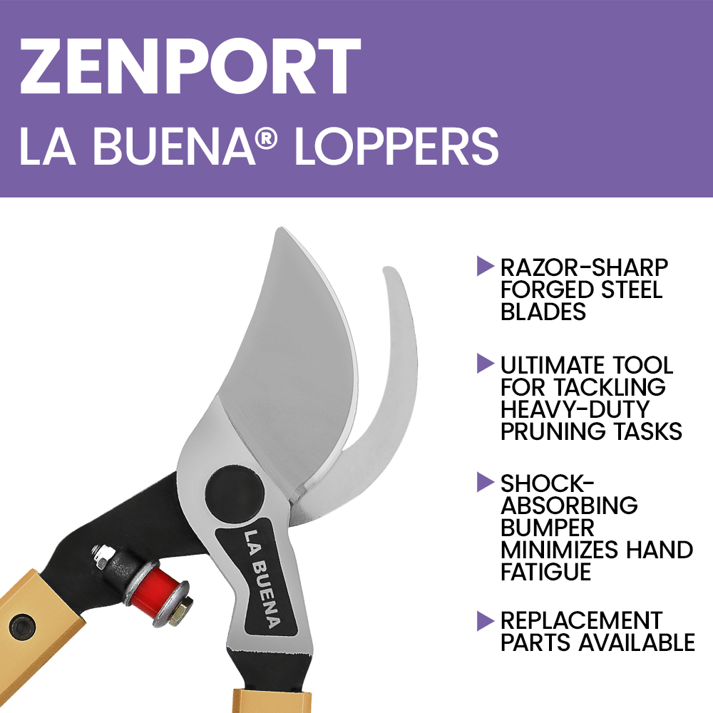 (image for) La Buena® MB40 Professional Bypass Lopper, 40-Inch Handles, 2.5-Inch Cuts