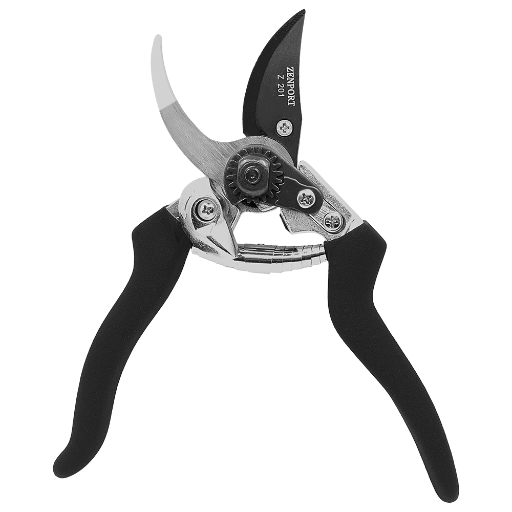 Zenport Z201 Pruner Heavy Duty Crew, Die-Cast Aluminum Handles, 1-Inch cut, 8-Inch Length (image for) Zenport Z201 Pruner Heavy Duty Crew, Die-Cast Aluminum Handles, 1-Inch cut, 8-Inch Length