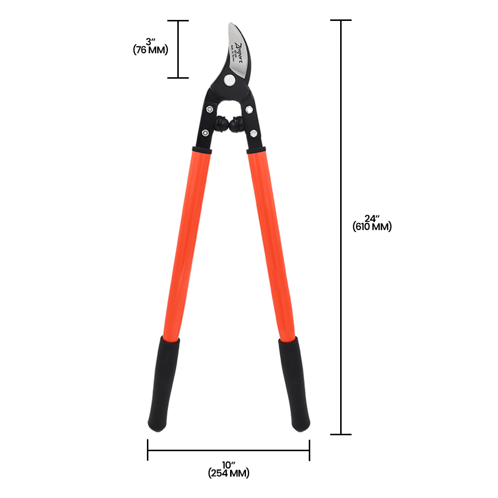 (image for) Zenport Lopper MV150 Professional Vine and Light Tree Lopper, 1.25-Inch Cut, 24-Inch, P14-60