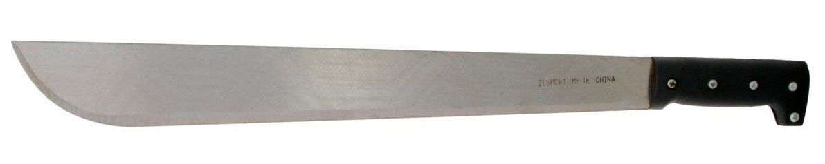 (image for) Zenport Machete MP13 13-Inch Carbon Steel Blade, PVC Handle, Includes Sheath