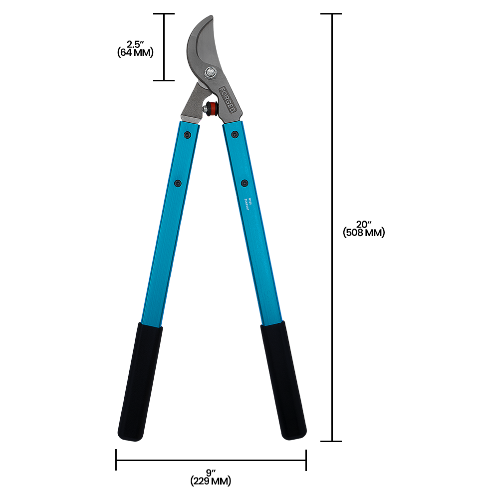 (image for) Zenport Lopper MV20 Professional Vine and Light Tree Lopper, 2-Inch Cut, Forged Head, 20-Inch Long