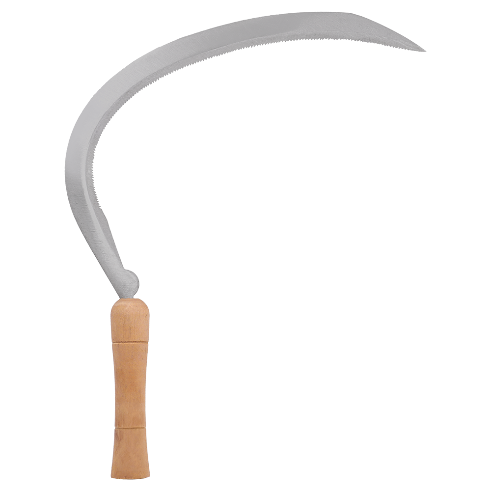 (image for) Zenport Scythe K110 14-Inch Harvest/Landscape Scythe, Serrated, Curved, 14-Inch Blade