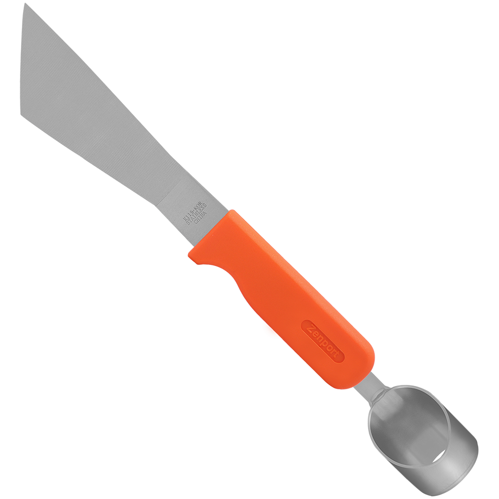 (image for) Zenport Lettuce Coring Knife K115-KOR Lettuce Trimmer Knife with Corer, Stainless Steel