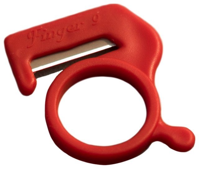 Zenport Finger Knife FGK9R-10PK Red Finger Knife, for Shrink Wrap, One Size Fits All, BAG OF 10 (image for) Zenport Finger Knife FGK9R-10PK Red Finger Knife, for Shrink Wrap, One Size Fits All, BAG OF 10
