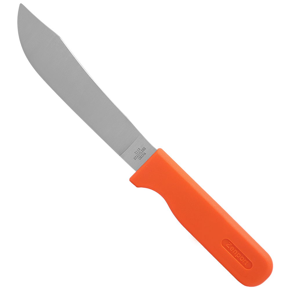 (image for) Zenport Cabbage Knife K113 Row Crop Harvest Knife, Hops and Cabbage, 6.75-Inch Stainless Steel Blade