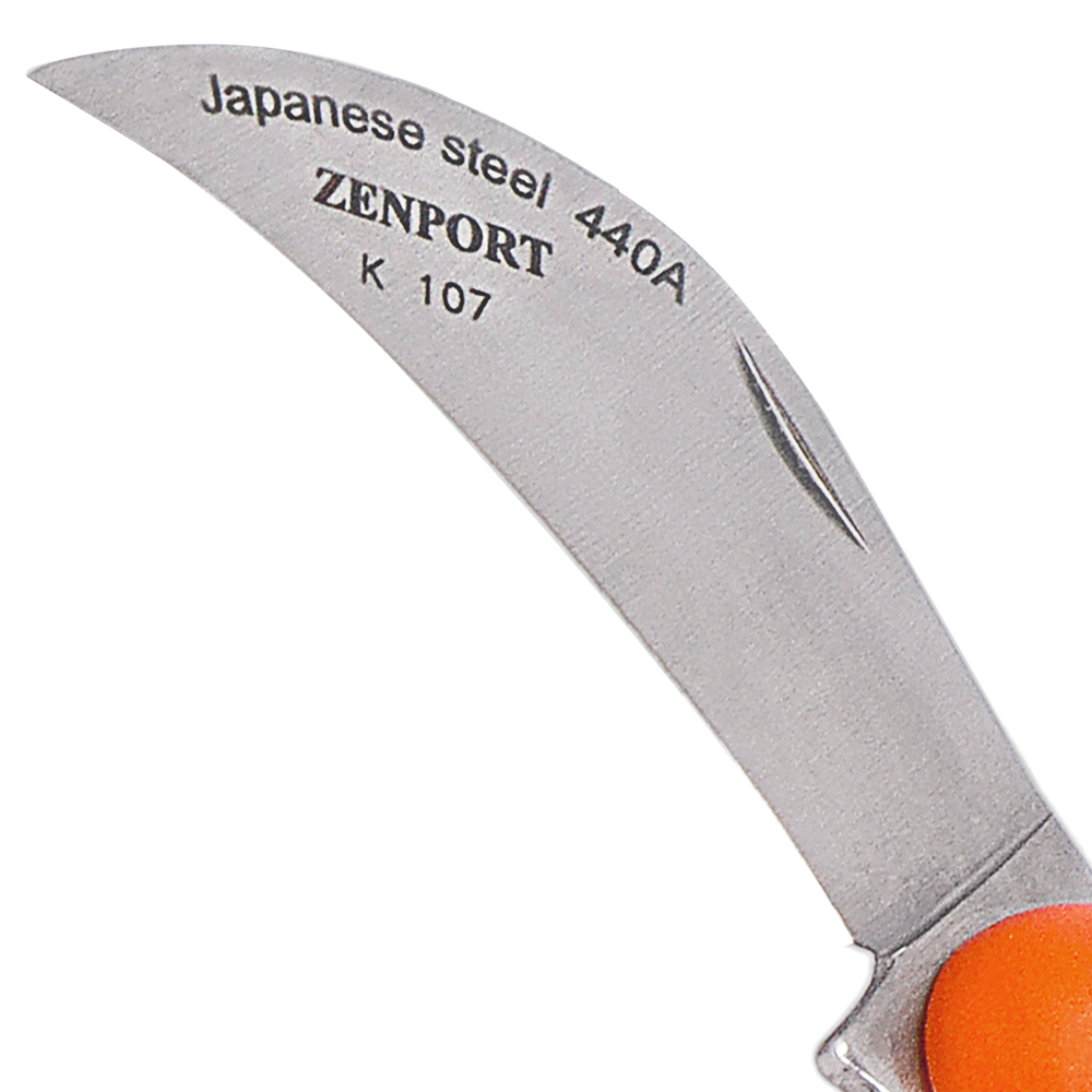(image for) Zenport Horticulture Knife K107 Folding Horticulture Knife, 3.5-Inch Stainless