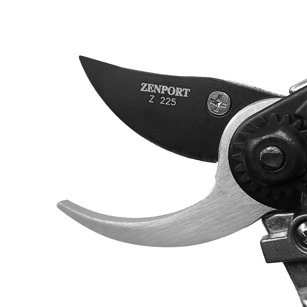 (image for) Zenport Z225 Pruner Heavy Duty Rotating Handle Crew, Die Cast Aluminum Handles, 1-Inch Cut, 8.5-Inch Long