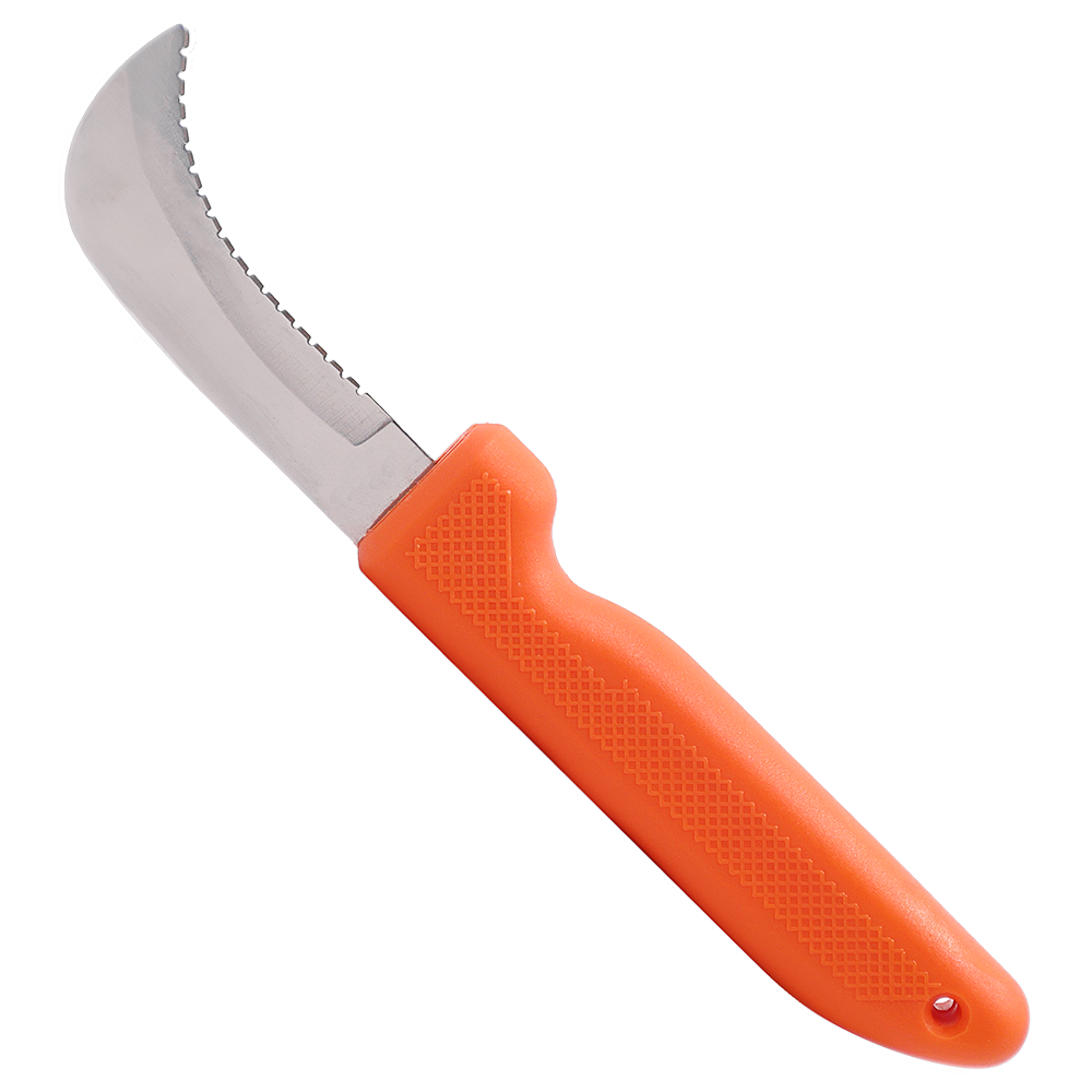 (image for) Zenport Sod Knife K102 Harvest/Utility Knife, Landscape and Sod, 3-Inch Stainless Steel Serrated Blade
