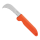 (image for) Zenport Sod Knife K104 Harvest Landscape Knife, 3-Inch Stainless Steel Deep Serrated Blade