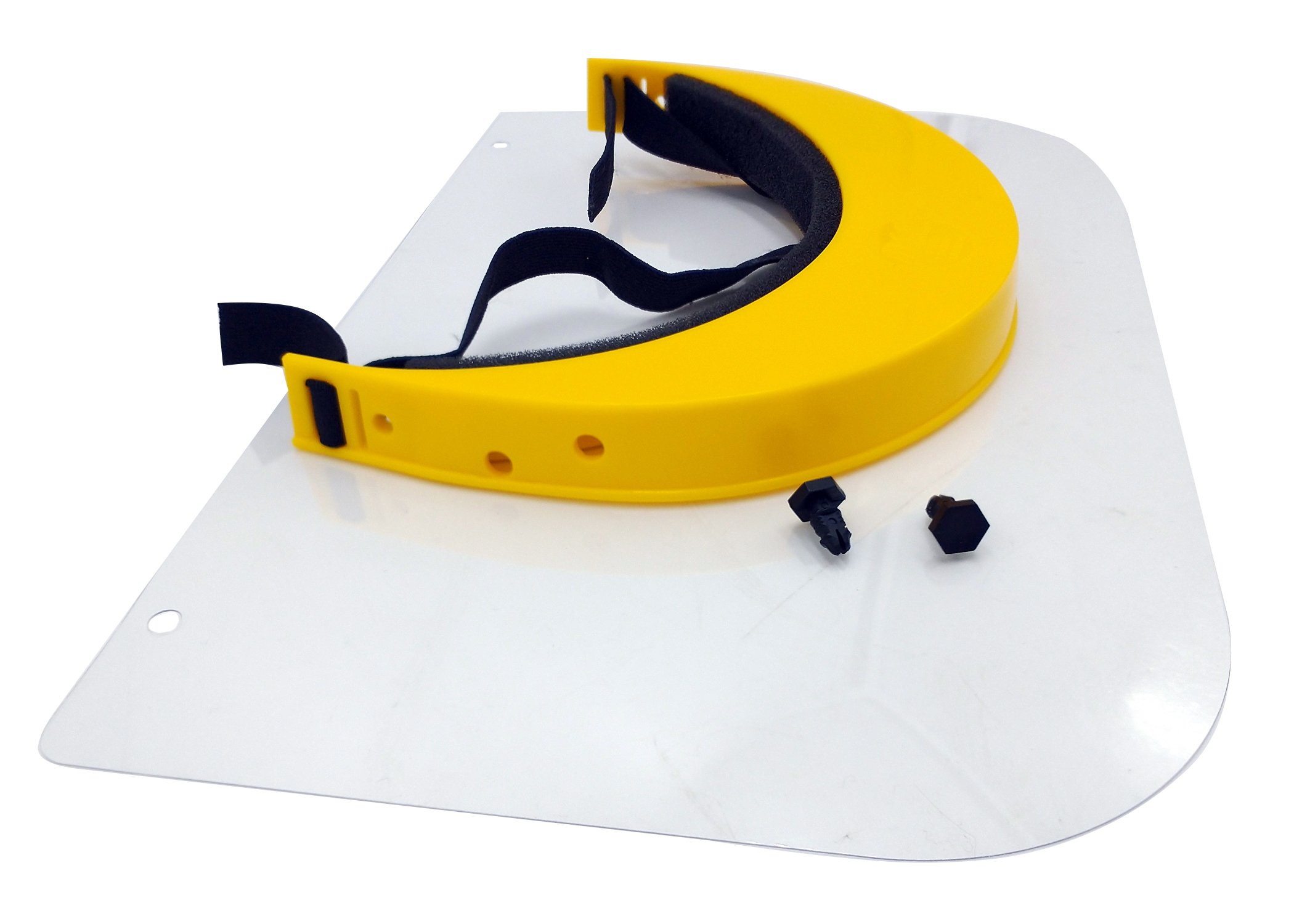 (image for) Zenport Face Shield FS802 Adjustable Clear Visor Face Shield, Protective Face Wear, Helps With COVID-19 Spread