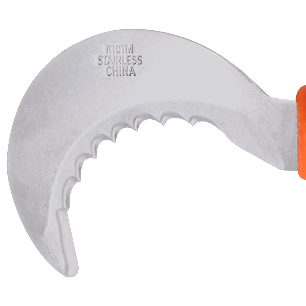 (image for) Zenport Grape Hook Knife K101M Mini Harvest/Utility Hook Knife, Grape and Melon, 2.5-Inch Curved Serrated Stainless Steel Blade