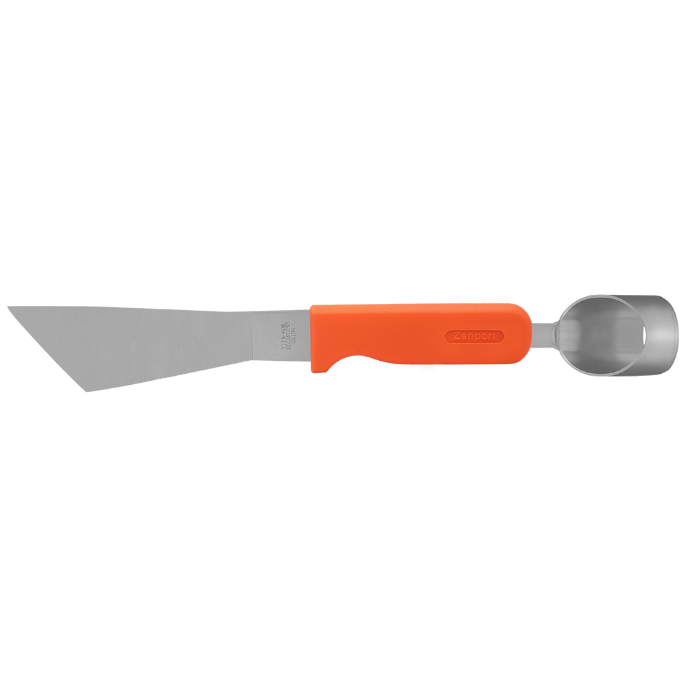 (image for) Zenport Lettuce Knife K115 Row Crop Harvest Knife, Lettuce Trimmer, 7.25-Inch Stainless Steel Blade