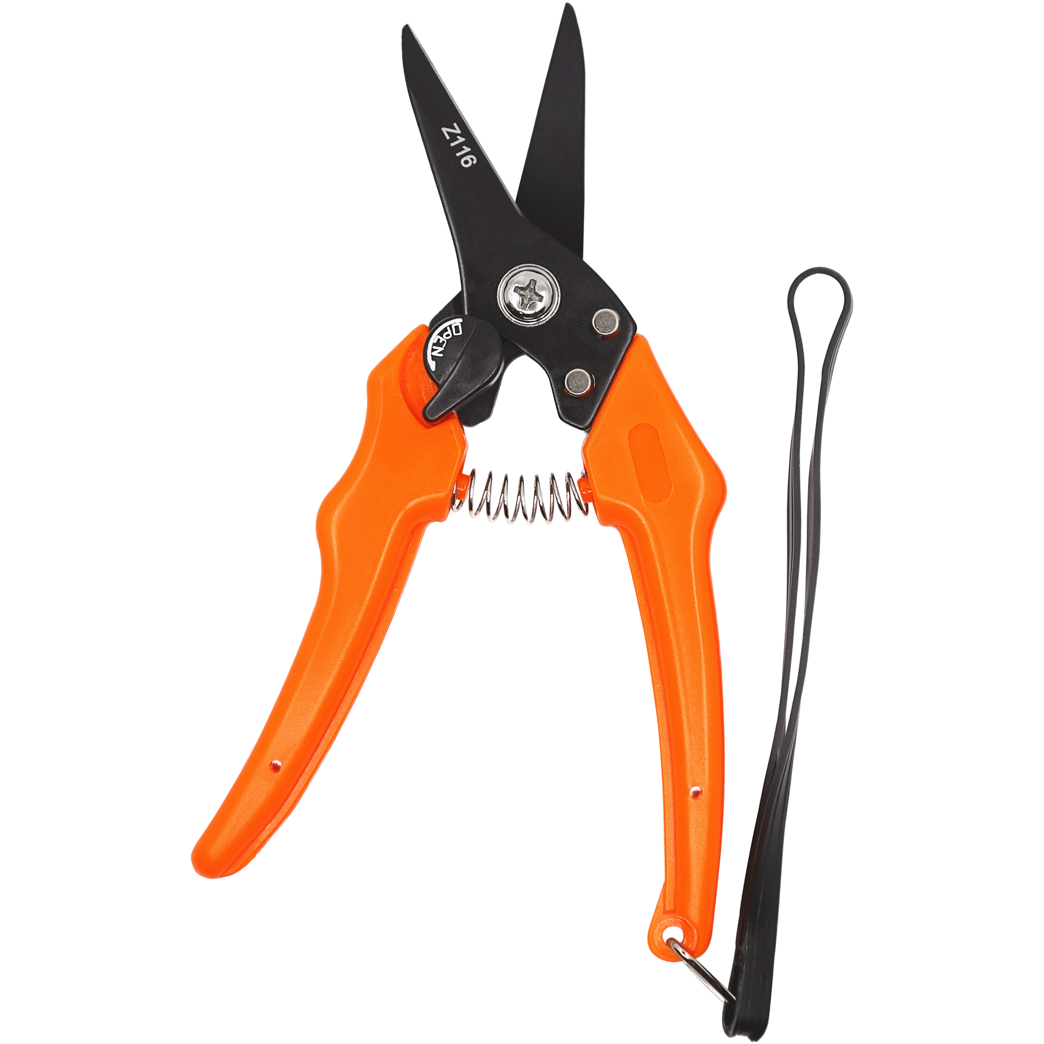 Zenport Z116 Pruner Hoof and Floral Trimming Shear, Teflon Coated, Twin-Blade, .8-Inch Cut, 8-Inch Long (image for) Zenport Z116 Pruner Hoof and Floral Trimming Shear, Teflon Coated, Twin-Blade, .8-Inch Cut, 8-Inch Long
