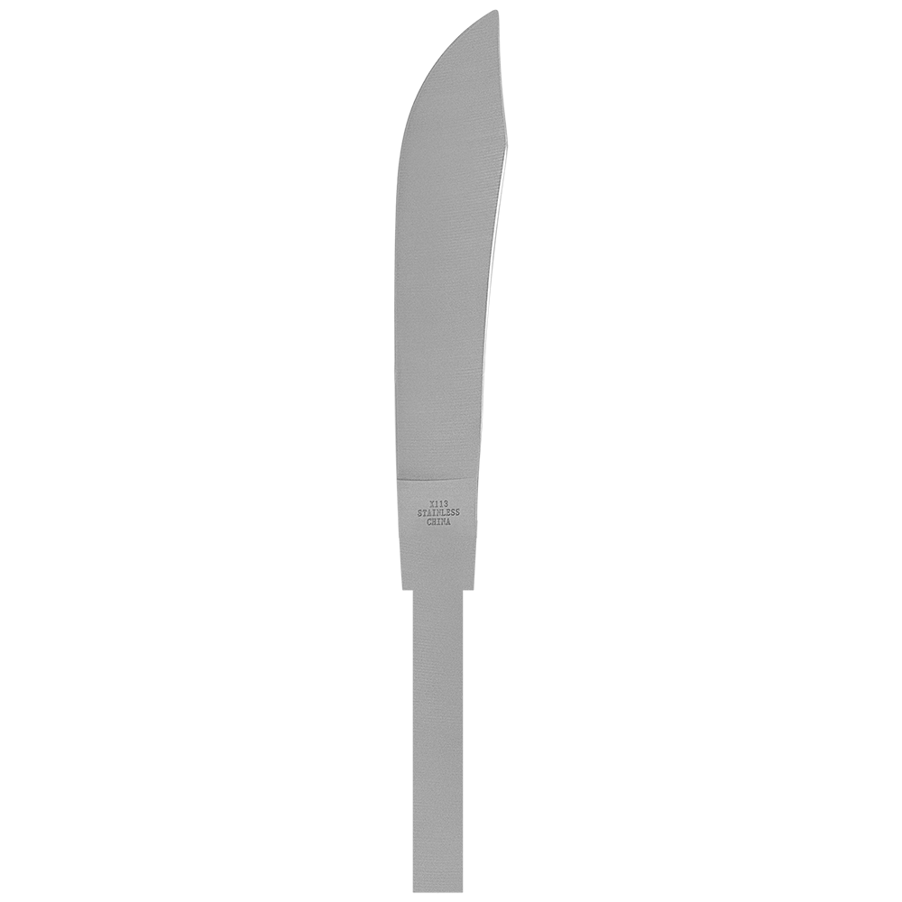 (image for) Zenport Knife Blade K113-B 6.75-Inch Stainless Steel Butcher Knife Blade Only for Hops and Cabbage