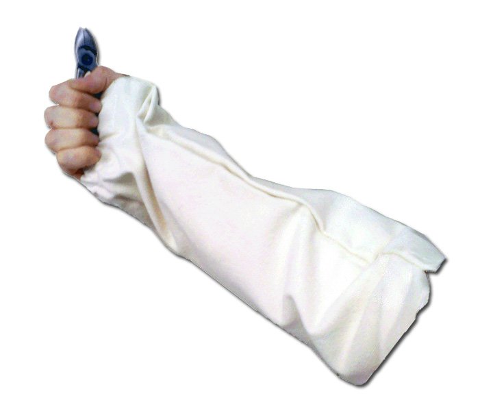 Zenport Picking Sleeves AG4020 AgriKon White Canvas Fruit Picking Sleeves, Protective Armwear, 1-Pair (image for) Zenport Picking Sleeves AG4020 AgriKon White Canvas Fruit Picking Sleeves, Protective Armwear, 1-Pair