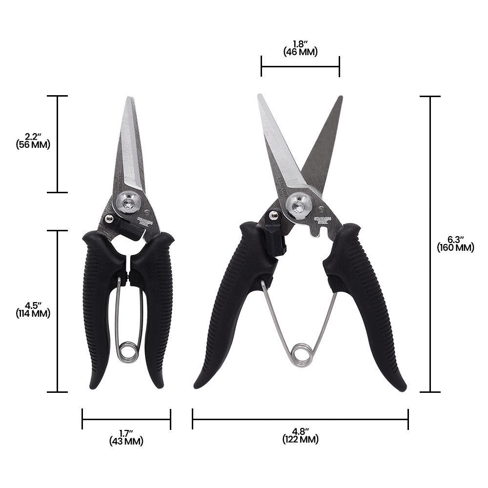 (image for) Zenport Z101 Pruner Lightweight Wire Snip, All Purpose Secateurs