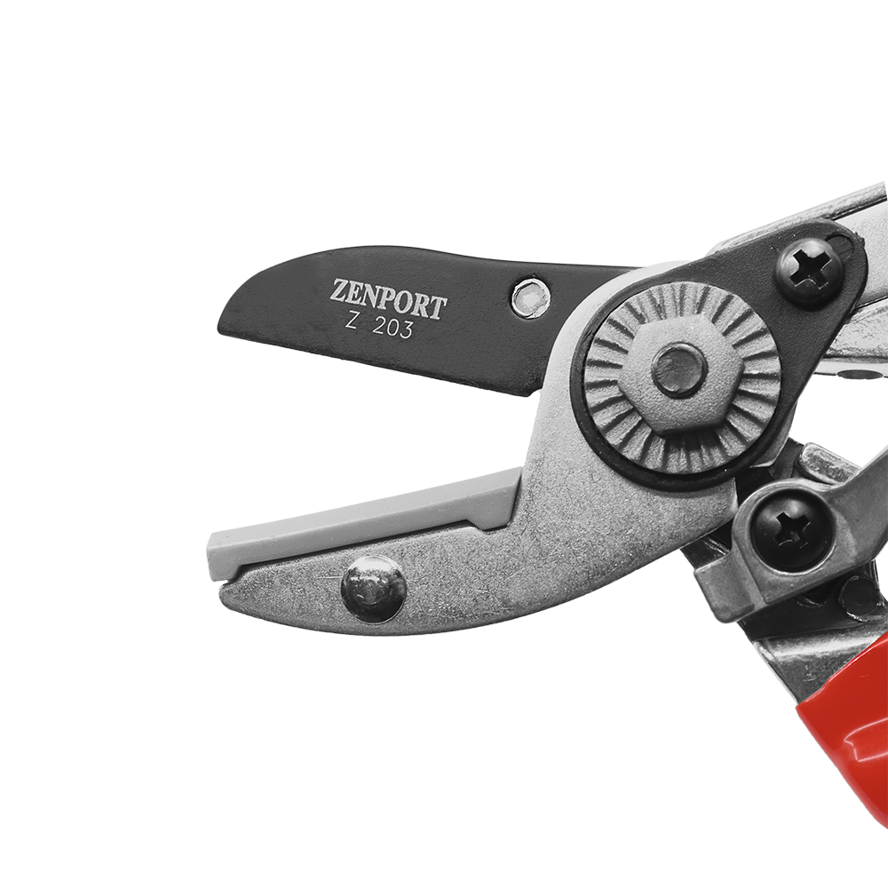 (image for) Zenport Z203 Pruner Heavy Duty Anvil Crew, Die Cast Aluminum Handles, 8.5-Inch