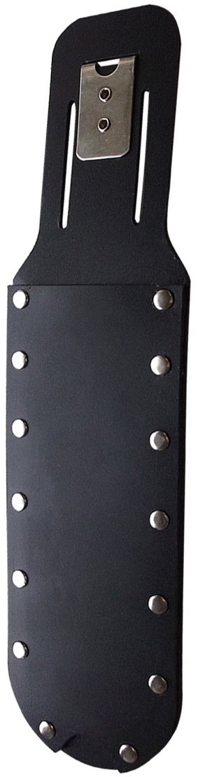 Zenport Sheath AG4026 Non-Absorbent Black Plastic Knife Sheath, Stainless Steel Belt Clip, Fits 7 3/4 x 2 1/8-Inch Blade (image for) Zenport Sheath AG4026 Non-Absorbent Black Plastic Knife Sheath, Stainless Steel Belt Clip, Fits 7 3/4 x 2 1/8-Inch Blade