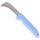(image for) Zenport Sod/Mushroom Knife K103-BLUE Harvest Utility Knife, 3-Inch Straight Stainless Steel Non-Serrated Blade