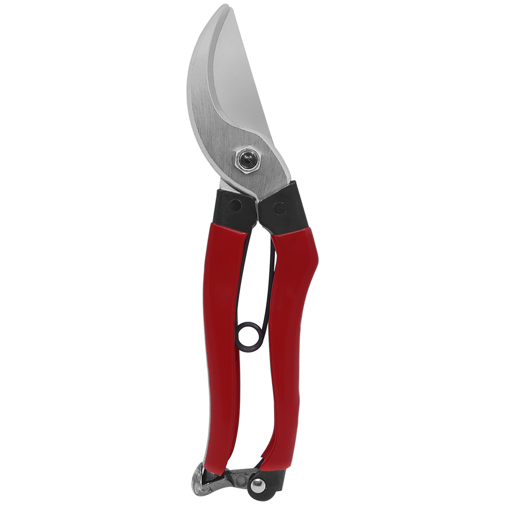 (image for) Zenport Z930 Pruner SK5 Japanese Steel, 1-Inch Cut, 8-Inch Long, Red Handle