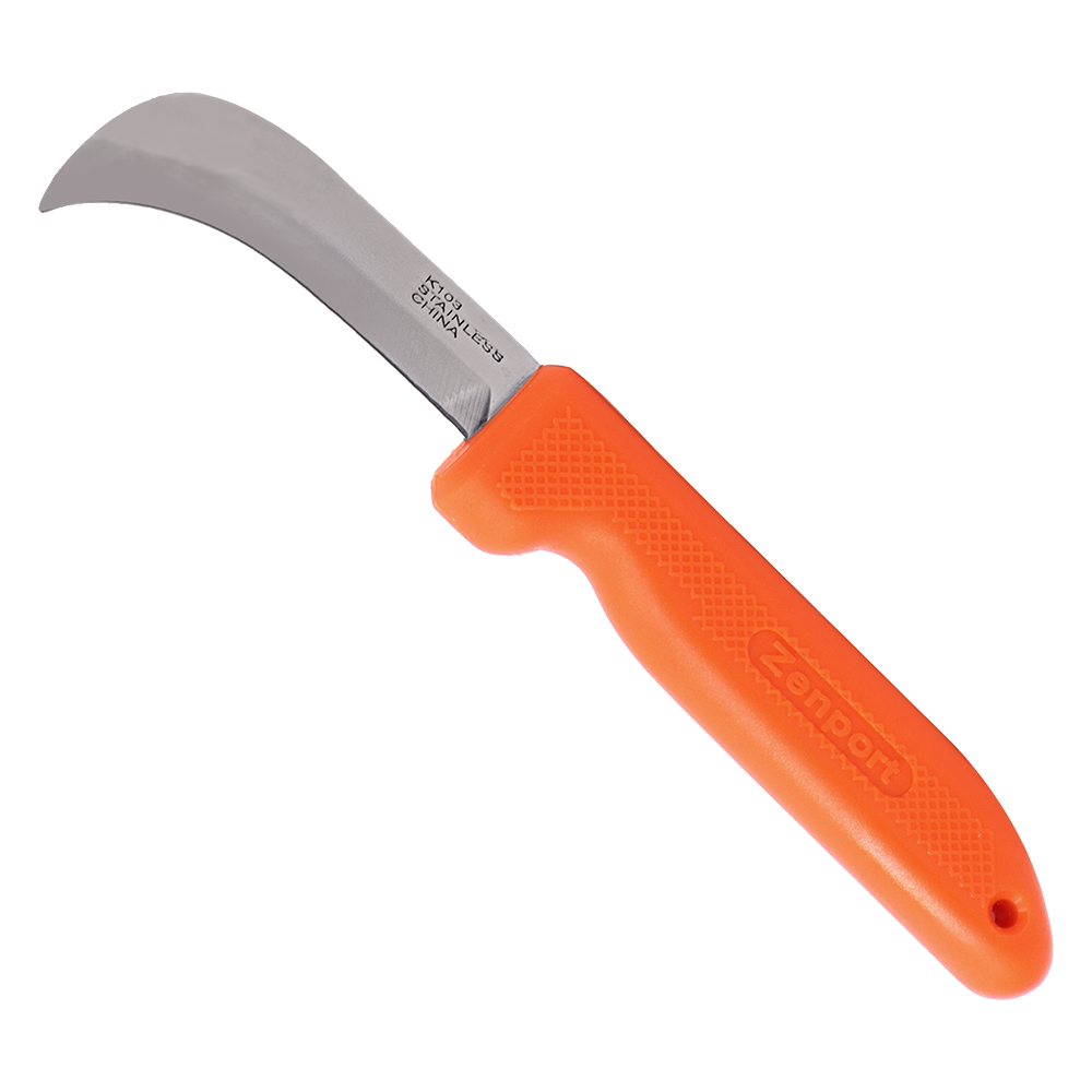 Zenport Landscape Sod Knife K103 Harvest/Utility Knife, 3-Inch Straight Stainless Steel Non-Serrated Blade (image for) Zenport Landscape Sod Knife K103 Harvest/Utility Knife, 3-Inch Straight Stainless Steel Non-Serrated Blade
