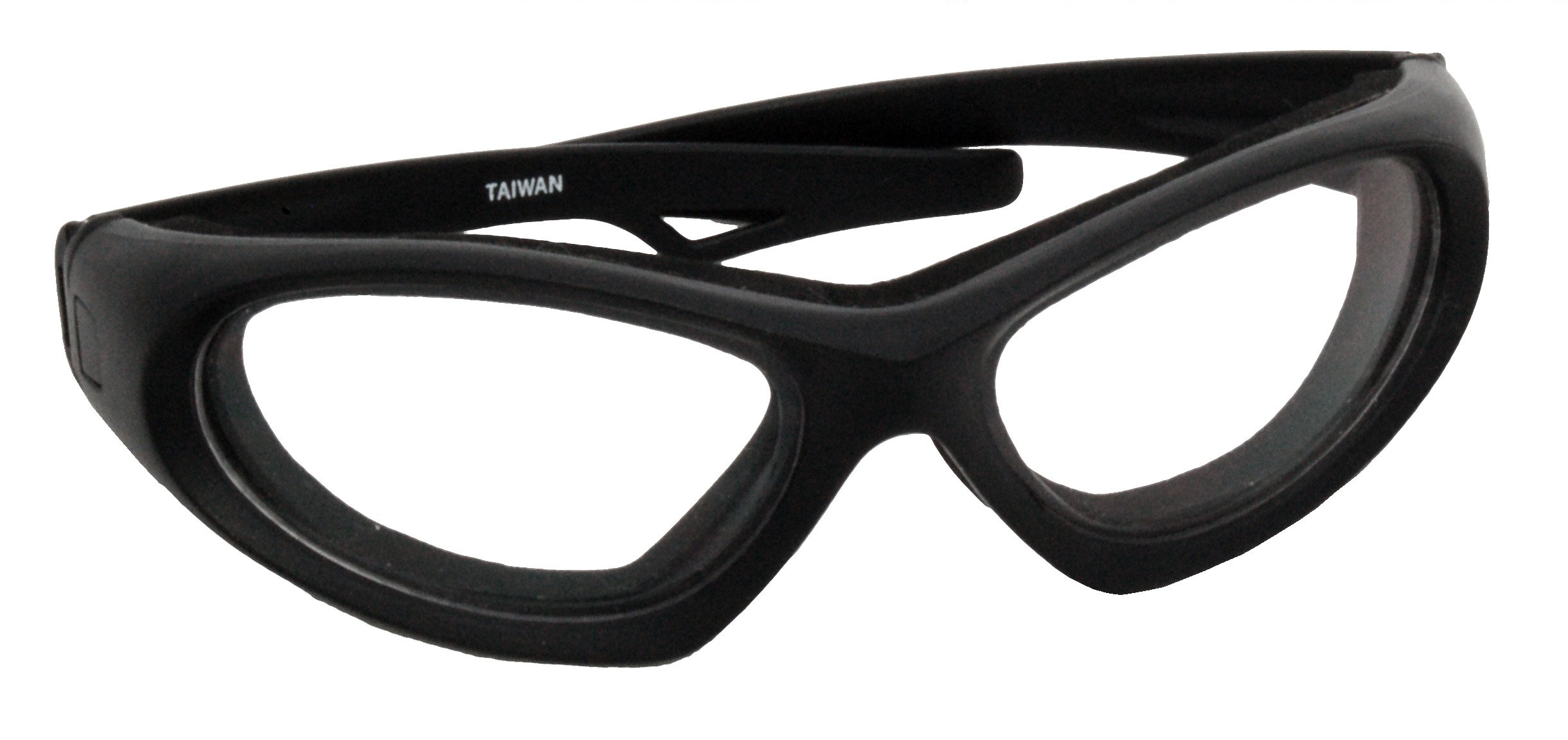 (image for) Zenport Safety Glasses SG2661 Sport, Black, Padded, Wrap-Around Style, Eye Protection