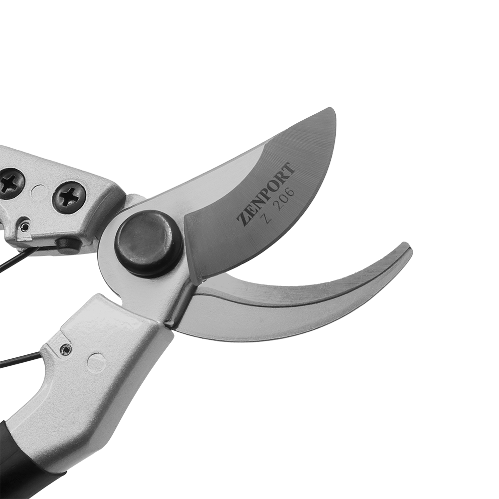 (image for) Zenport Z206 Pruner Heavy Duty Japanese Pro, Chrome Plated, 7-Inch Long