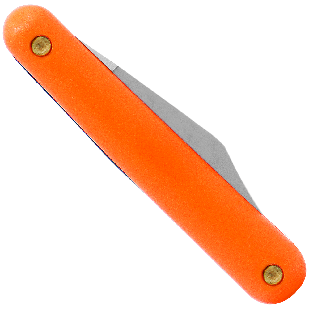 (image for) Zenport Grafting Knife K106A Budding and Grafting Knife, Clip-Point Blade, Dual-Taper Bevel Cutting Edge