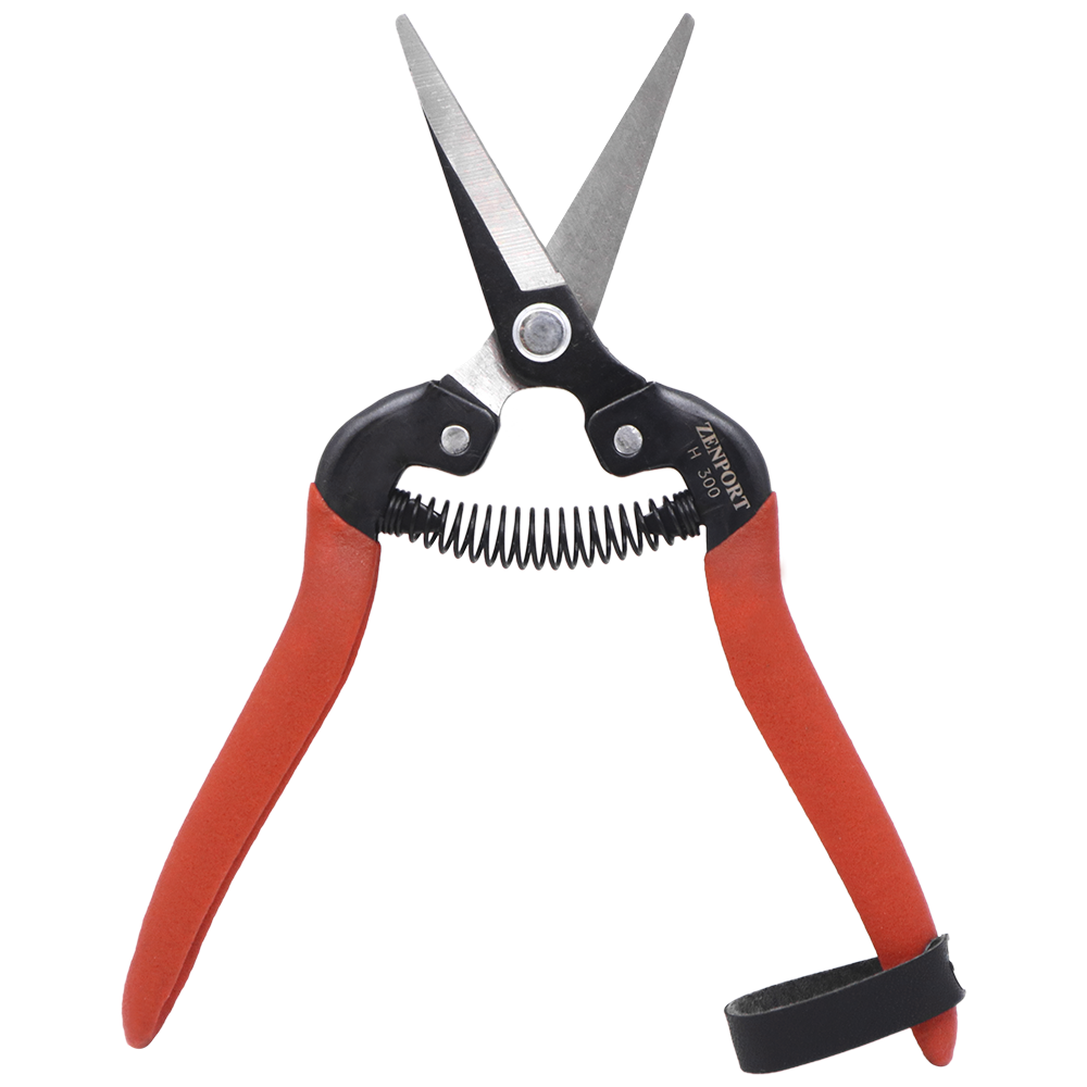 Zenport Shears H300 Harvest Shear, Long Blade, Straight Cutting Edge, Carbon Steel, harvesting grapes, thinning plants (image for) Zenport Shears H300 Harvest Shear, Long Blade, Straight Cutting Edge, Carbon Steel, harvesting grapes, thinning plants
