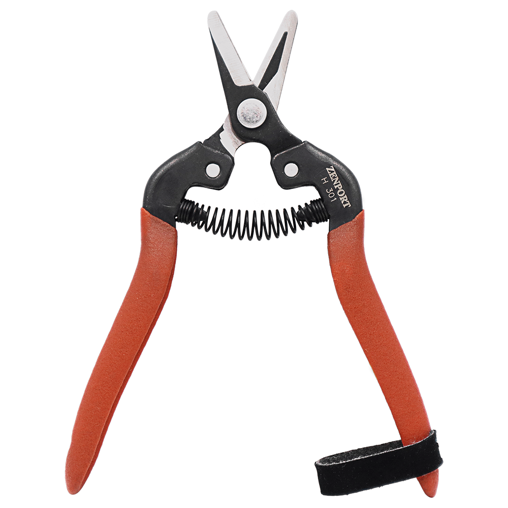 Zenport Shears H301 Fruit Shear, Short Blade, Straight Cutting Edges (image for) Zenport Shears H301 Fruit Shear, Short Blade, Straight Cutting Edges