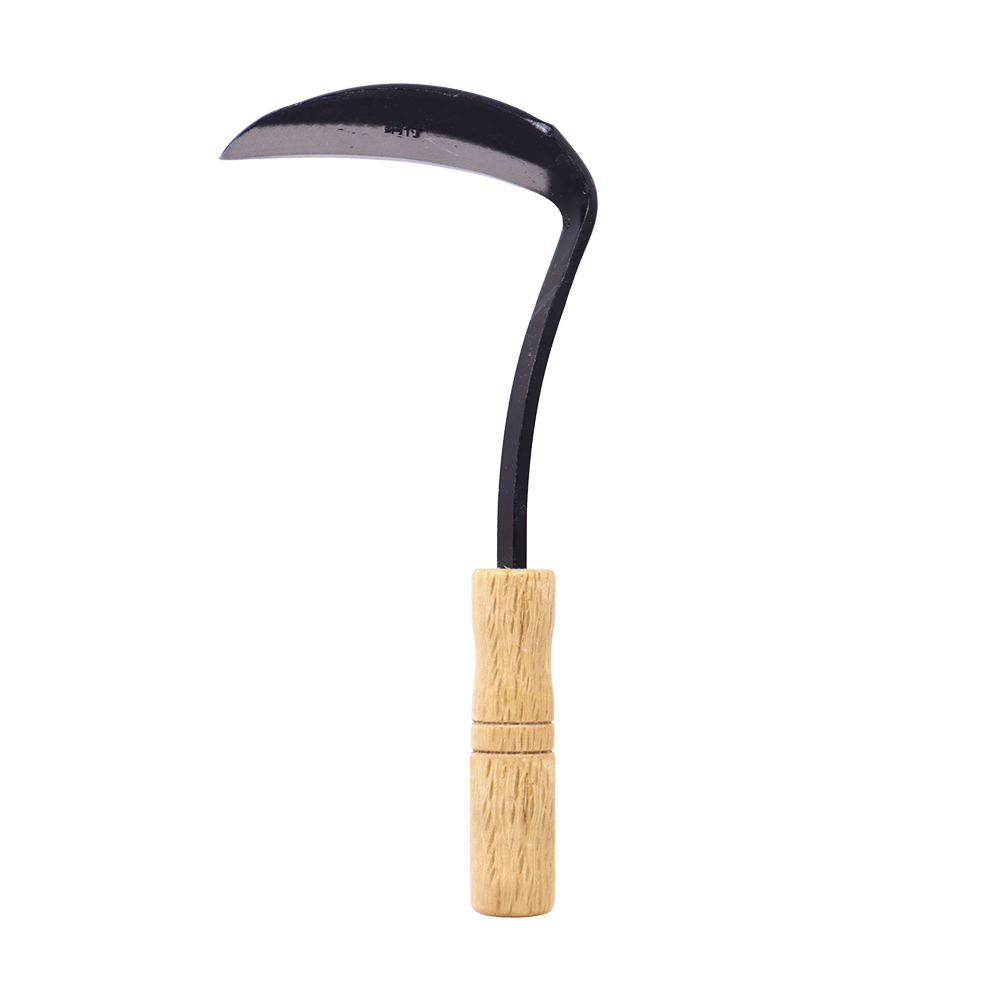 Zenport Sickle J6-040 Clad Moon Weeding Sickle, Forged Carbon Steel (image for) Zenport Sickle J6-040 Clad Moon Weeding Sickle, Forged Carbon Steel